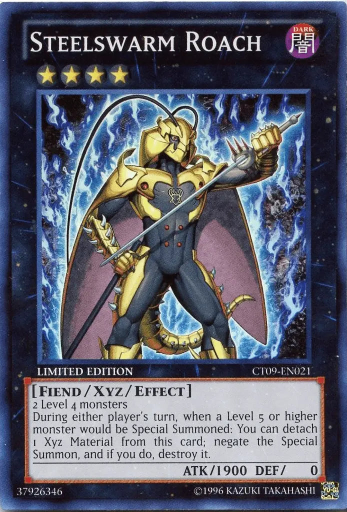 Steelswarm Roach [CT09-EN021] Super Rare - Doe's Cards