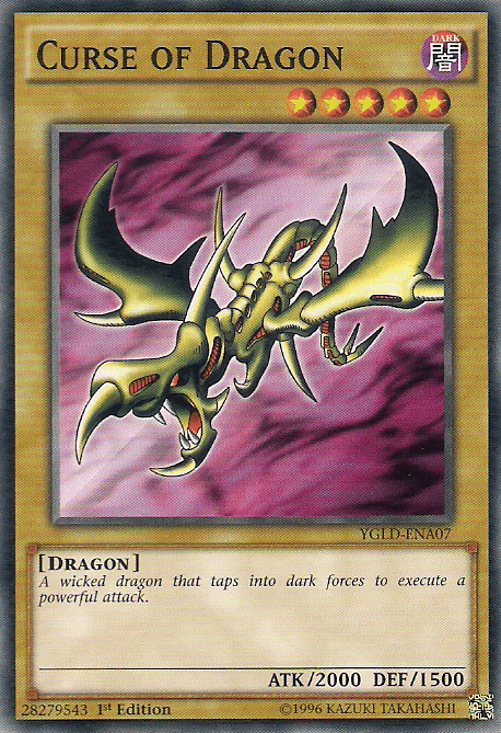 Curse of Dragon [YGLD-ENA07] Common - Doe's Cards