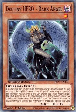 Destiny HERO - Dark Angel [SGX1-ENB09] Common - Doe's Cards
