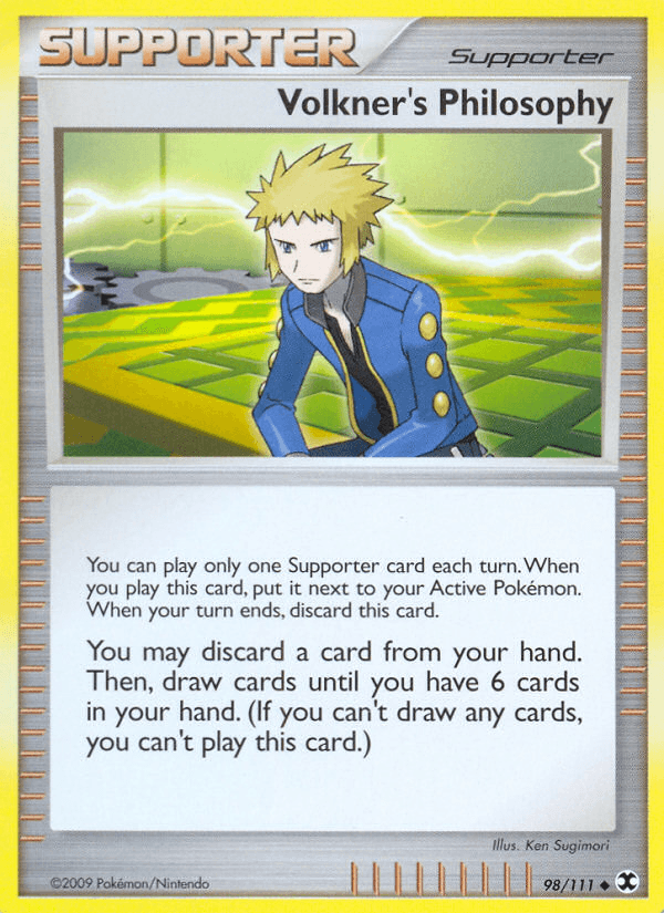 Volkner's Philosophy (98/111) [Platinum: Rising Rivals] - Doe's Cards