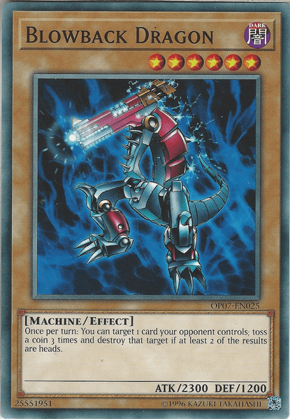 Blowback Dragon [OP07-EN025] Common - Doe's Cards