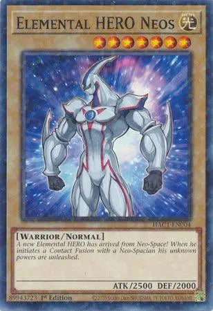 Elemental HERO Neos (Duel Terminal) [HAC1-EN004] Parallel Rare - Doe's Cards