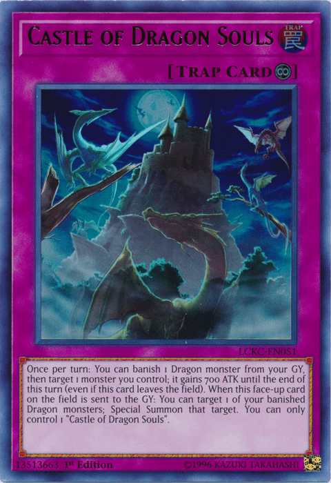 Castle of Dragon Souls [LCKC-EN051] Ultra Rare - Doe's Cards