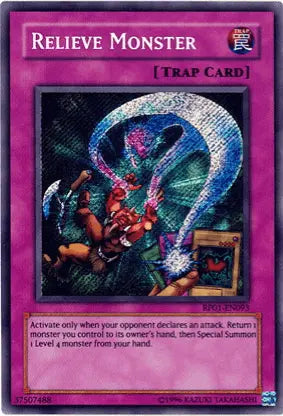 Relieve Monster [RP01-EN093] Secret Rare - Doe's Cards
