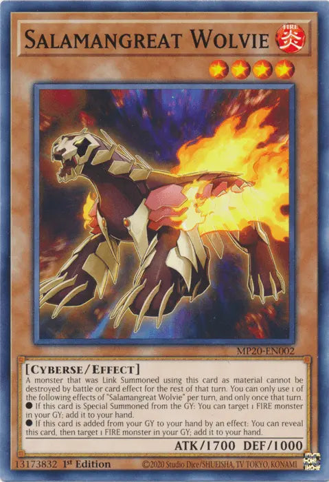 Salamangreat Wolvie [MP20-EN002] Common - Doe's Cards