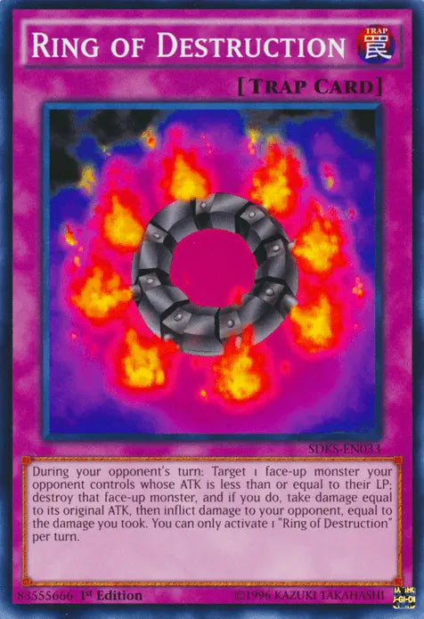 Ring of Destruction [SDKS-EN033] Common - Doe's Cards