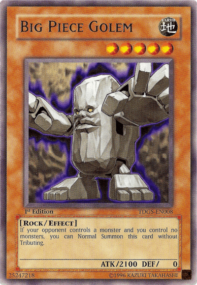 Big Piece Golem [TDGS-EN008] Rare - Doe's Cards