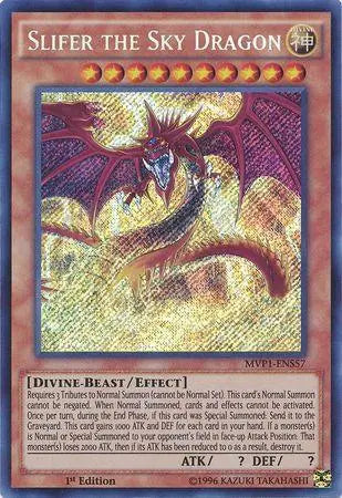 Slifer the Sky Dragon [MVP1-ENS57] Secret Rare - Doe's Cards