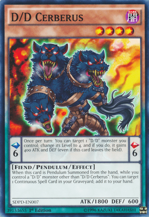 D/D Cerberus [SDPD-EN007] Common - Doe's Cards