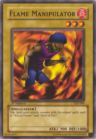 Flame Manipulator [SDJ-006] Common - Doe's Cards