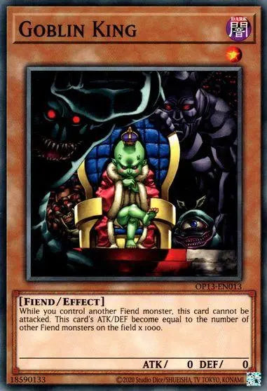 Goblin King [OP13-EN013] Common - Doe's Cards