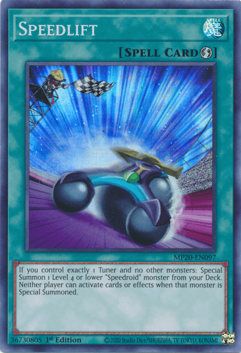 Speedlift [MP20-EN097] Super Rare - Doe's Cards