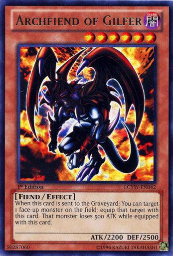 Archfiend of Gilfer [LCYW-EN042] Rare - Doe's Cards