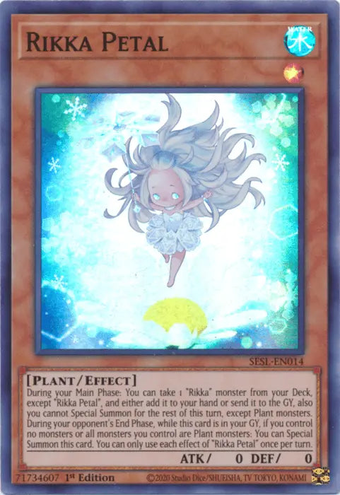 Rikka Petal [SESL-EN014] Super Rare - Doe's Cards