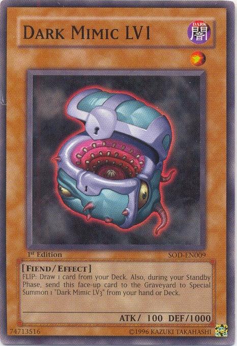 Dark Mimic LV1 [SOD-EN009] Common - Doe's Cards