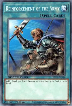 Reinforcement of the Army [SGX1-ENA14] Common - Doe's Cards