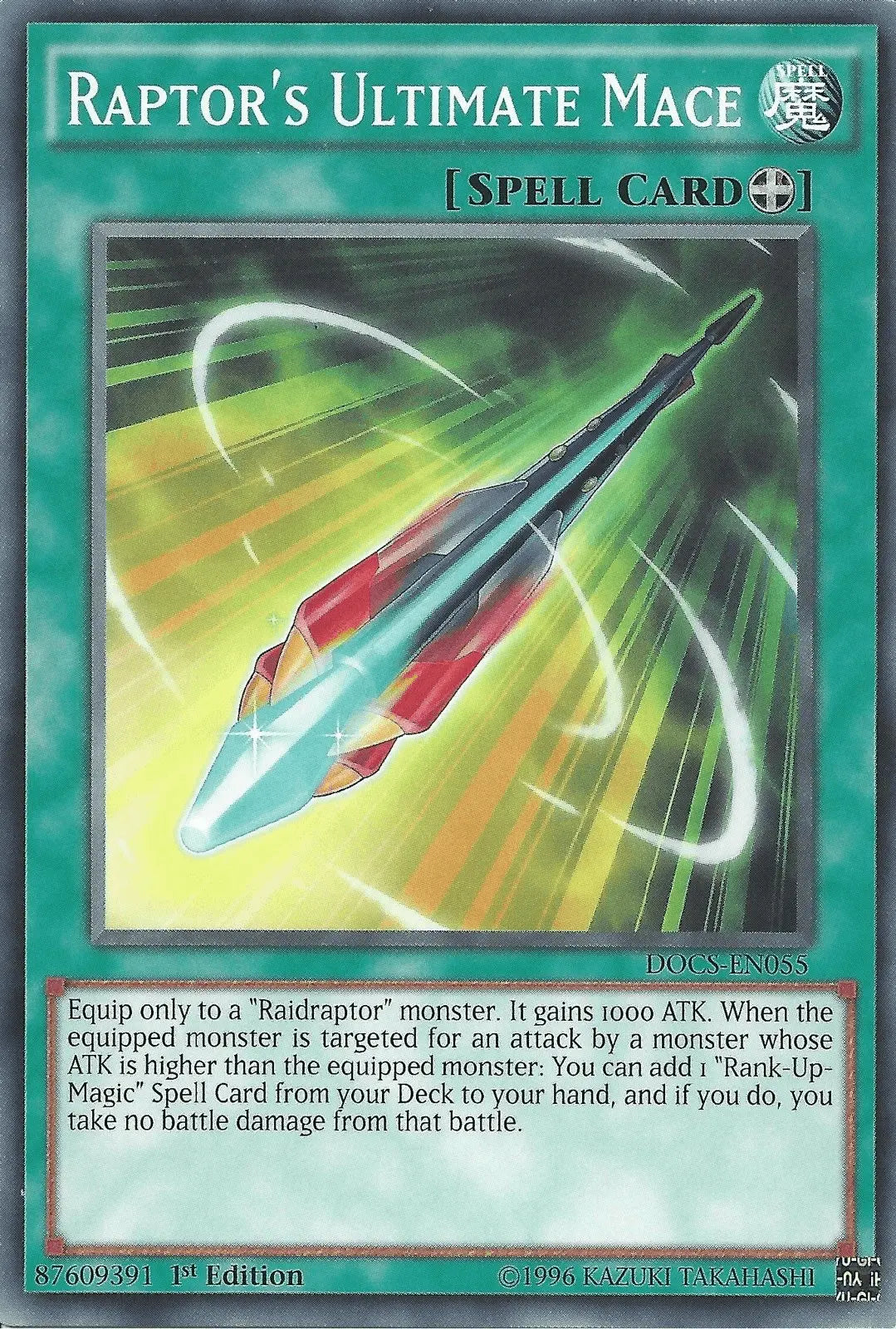 Raptor's Ultimate Mace [DOCS-EN055] Common - Doe's Cards