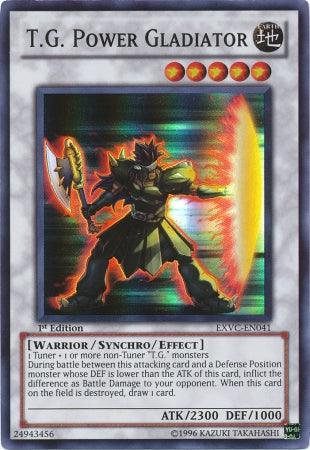 T.G. Power Gladiator [EXVC-EN041] Super Rare - Doe's Cards