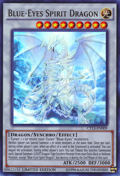 Blue-Eyes Spirit Dragon [CT13-EN009] Ultra Rare - Doe's Cards