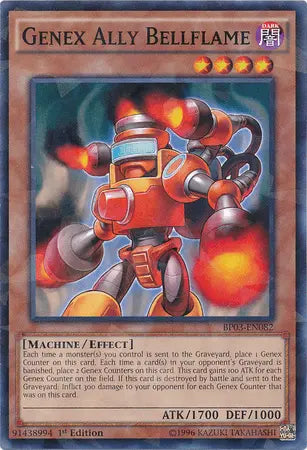Genex Ally Bellflame [BP03-EN082] Shatterfoil Rare - Doe's Cards