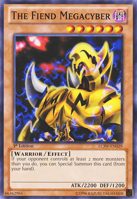 The Fiend Megacyber [LCJW-EN029] Common - Doe's Cards