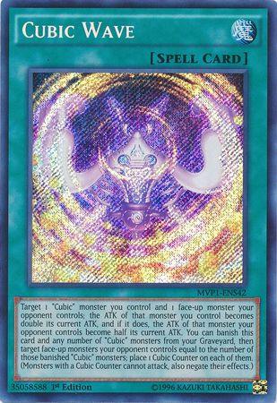 Cubic Wave [MVP1-ENS42] Secret Rare - Doe's Cards