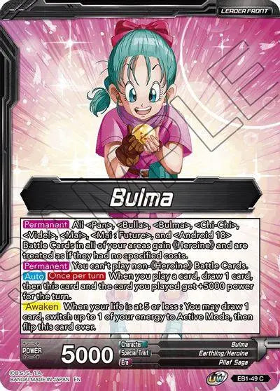 Bulma // Bulma, Life of a Heroine (EB1-49) [Battle Evolution Booster] - Doe's Cards