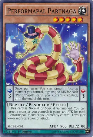 Performapal Partnaga [SECE-EN002] Common - Doe's Cards