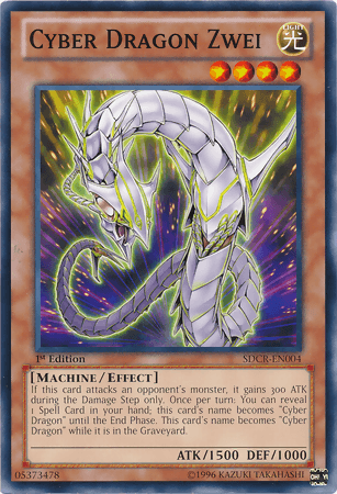 Cyber Dragon Zwei [SDCR-EN004] Common - Doe's Cards