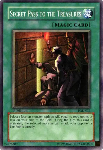 Secret Pass to the Treasures [PGD-037] Common - Doe's Cards