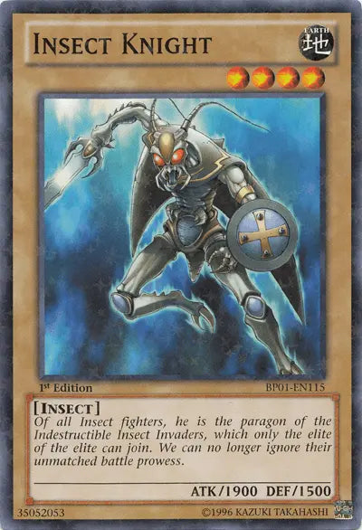 Insect Knight [BP01-EN115] Starfoil Rare - Doe's Cards