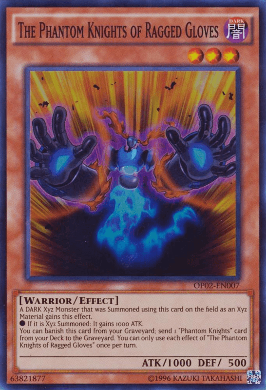 The Phantom Knights of Ragged Gloves [OP02-EN007] Super Rare - Doe's Cards