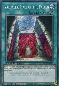 Valhalla, Hall of the Fallen (Secret) [SBCB-EN141] Secret Rare - Doe's Cards