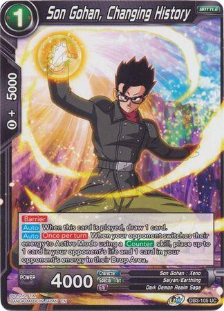 Son Gohan, Changing History (DB3-105) [Giant Force] - Doe's Cards