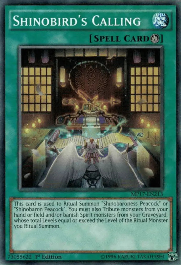 Shinobird's Calling [MP17-EN213] Common - Doe's Cards