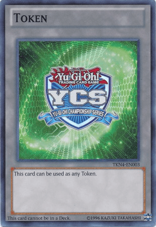 Yu-Gi-Oh Championship Series Token (Green) [TKN4-EN003] Super Rare - Doe's Cards