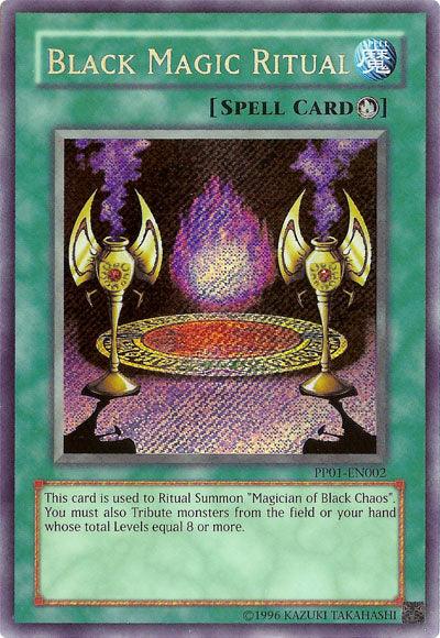 Black Magic Ritual [PP01-EN002] Secret Rare - Doe's Cards