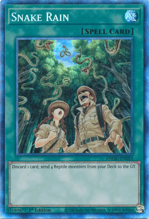 Snake Rain (Collector's Rare) [ANGU-EN051] Collector's Rare - Doe's Cards