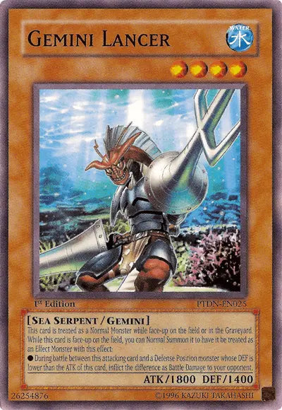 Gemini Lancer [PTDN-EN025] Common - Doe's Cards