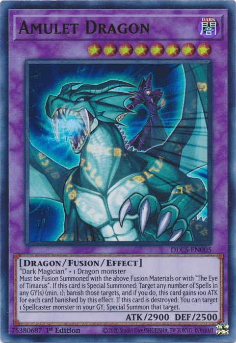 Amulet Dragon [DLCS-EN005] Ultra Rare - Doe's Cards