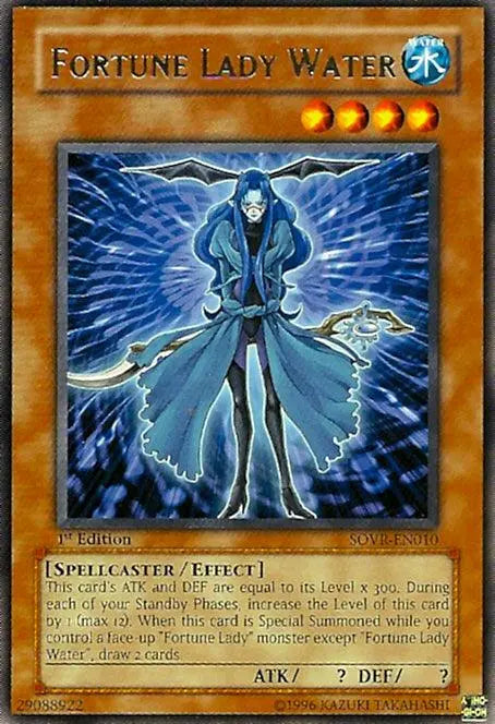 Fortune Lady Water [SOVR-EN010] Rare - Doe's Cards