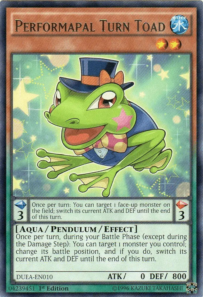 Performapal Turn Toad [DUEA-EN010] Rare - Doe's Cards