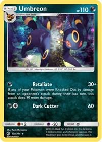 Umbreon (120/214) (Cosmos Holo) (Blister Exclusive) [Sun & Moon: Lost Thunder] - Doe's Cards