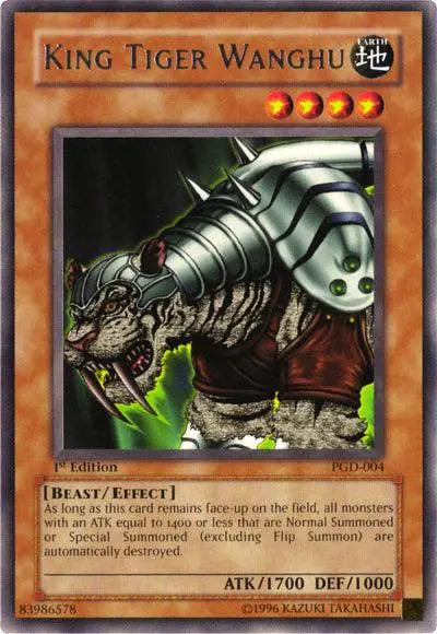 King Tiger Wanghu [PGD-004] Rare - Doe's Cards
