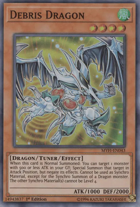 Debris Dragon [MYFI-EN043] Super Rare - Doe's Cards