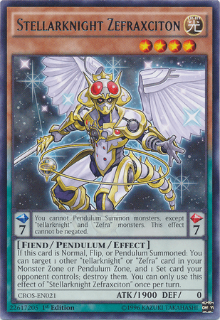 Stellarknight Zefraxciton [CROS-EN021] Rare - Doe's Cards