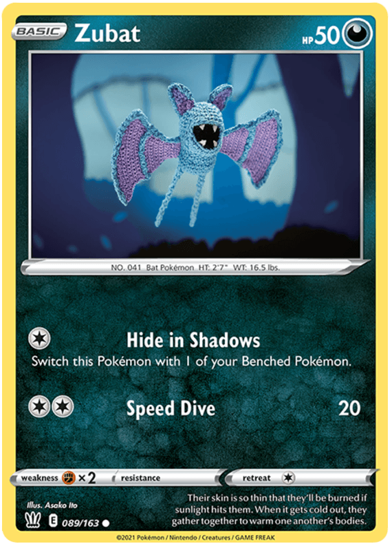 Zubat (089/163) [Sword & Shield: Battle Styles] - Doe's Cards