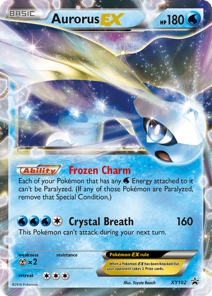 Aurorus EX (XY102) [XY: Black Star Promos] - Doe's Cards