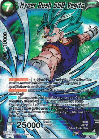 Hyper Rush SSB Vegito (SPR) (BT3-063) [Cross Worlds] - Doe's Cards