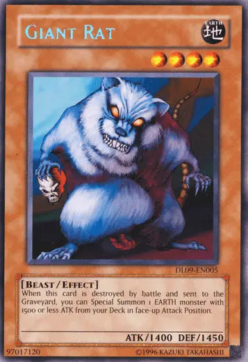 Giant Rat (Blue) [DL09-EN005] Rare - Doe's Cards